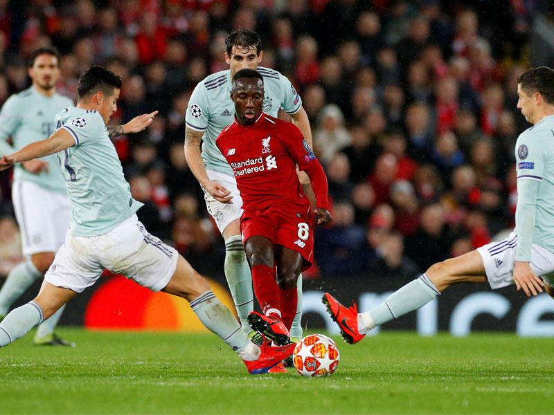 لقطة من المباراة