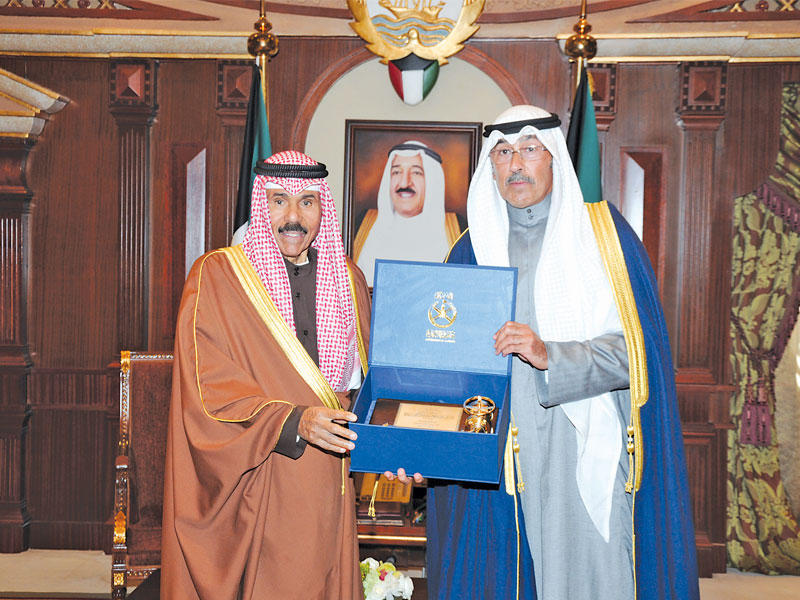 ولي العهد مستقبلاً محافظ الأحمدي