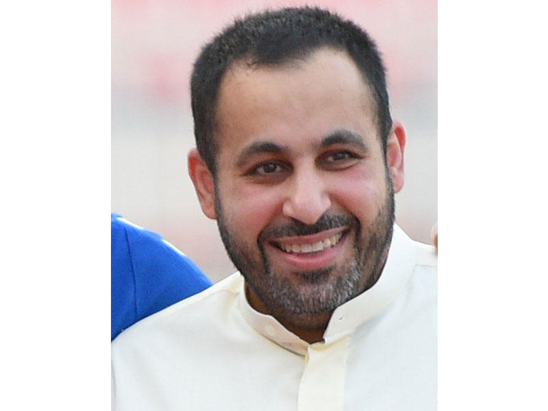 نائب رئيس نادي الكويت المدير العام لكرة السلة بدر العصيمي 