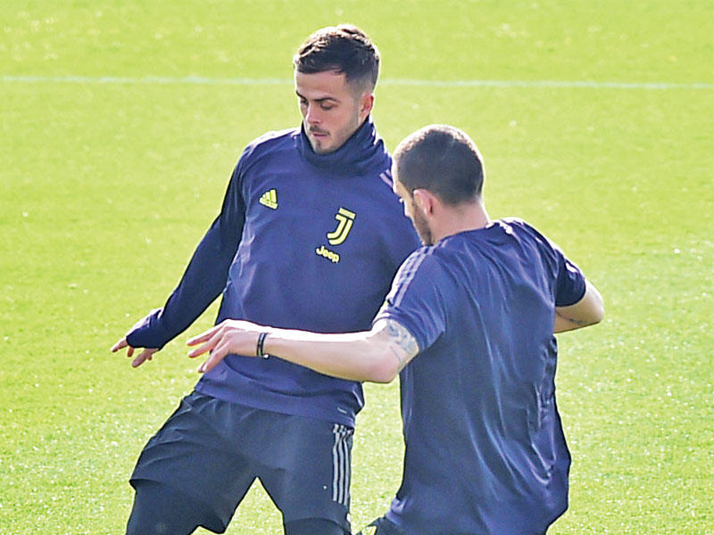 جانب من تدريبات يوفنتوس