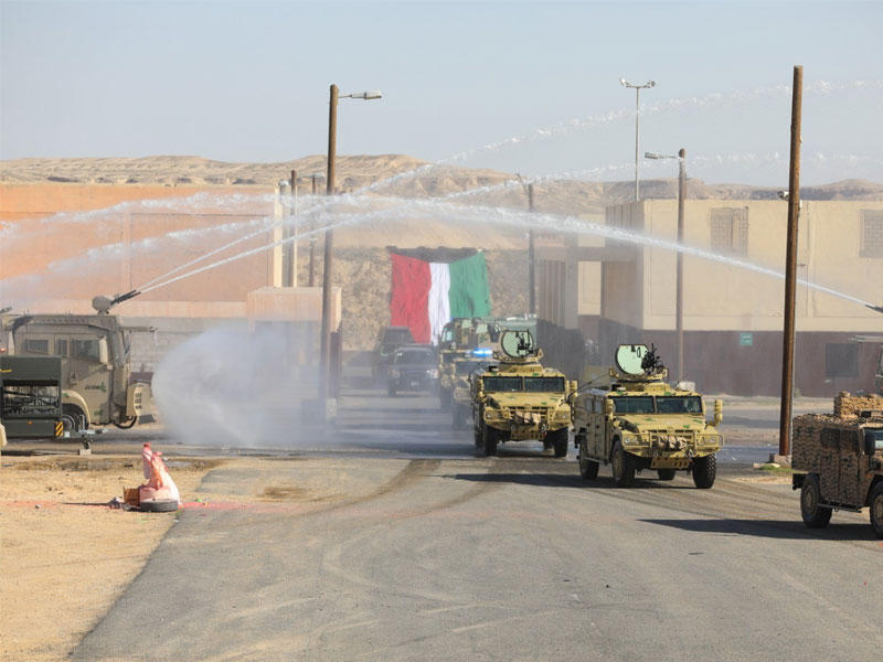 جانب من تمرين (أسد الجزيرة)