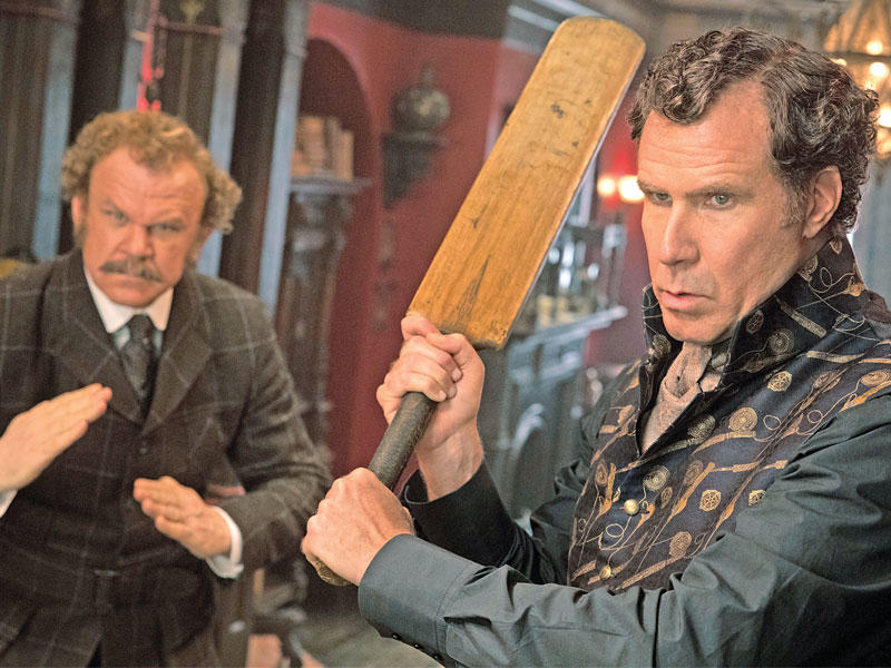 مشهد من فيلم «Holmes & Watson»