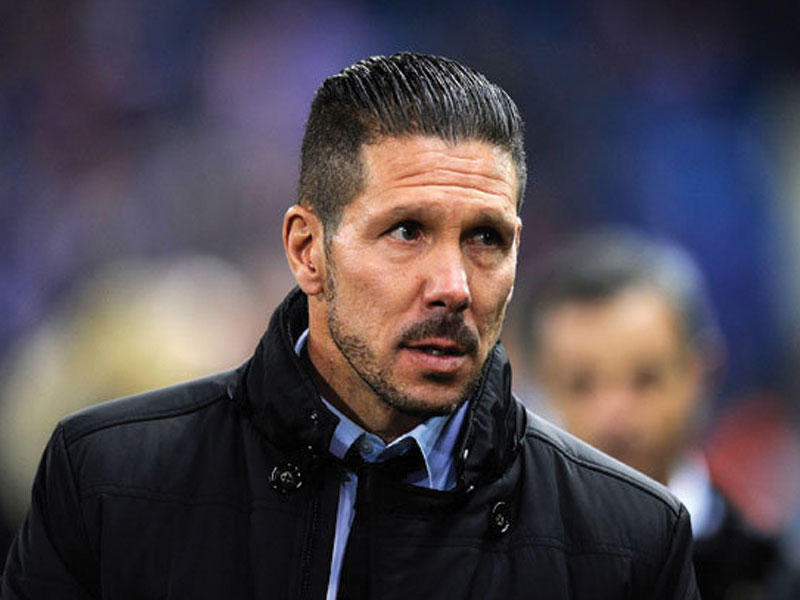 الأرجنتيني دييغو سيميوني مدرب أتلتيكو مدريد الإسباني