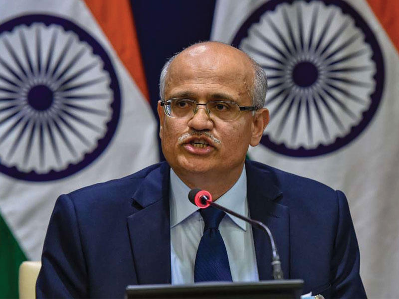 وزير الدولة الهندي للشؤون الخارجية فيجاي غوخالي