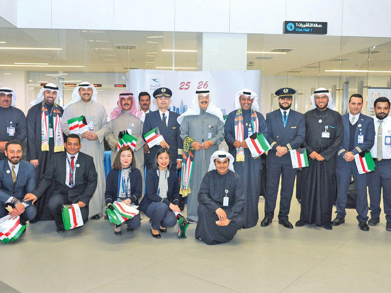 لقطة جماعية مع يوسف الجاسم