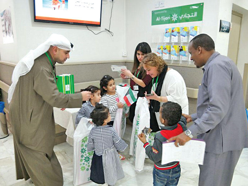 جانب من زيارة المركز