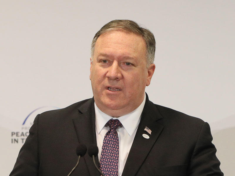 وزير خارجية الولايات المتحدة الأميركية مايك بومبيو