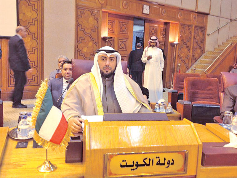 باسل الصباح مشاركاً في الاجتماع