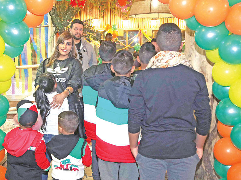 جانب من اليوم الترفيهي