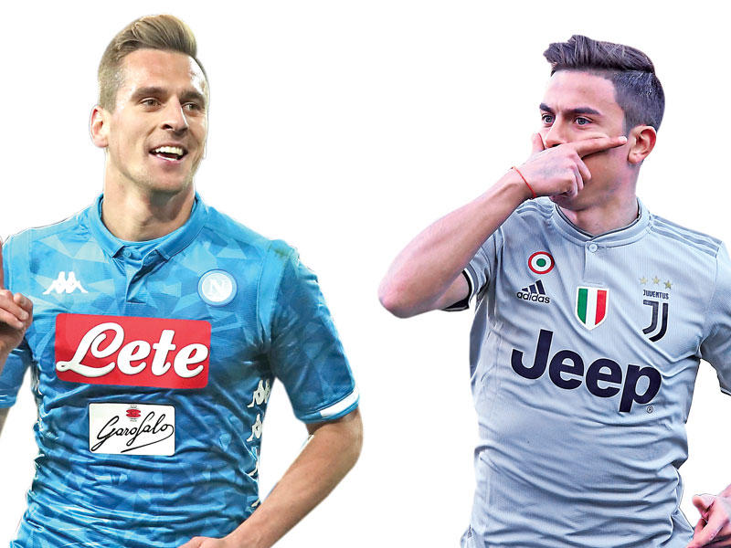 ديبالا نجم يوفنتوس , ميليك نجم نابولي