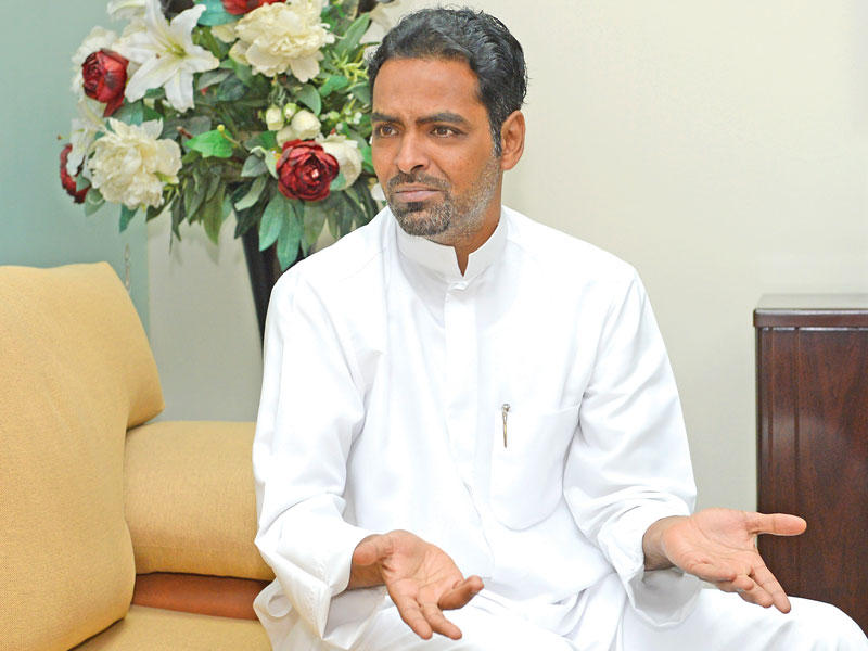 عضو مجلس إدارة نادي التضامن رئيس جهاز كرة القدم فهد دابس