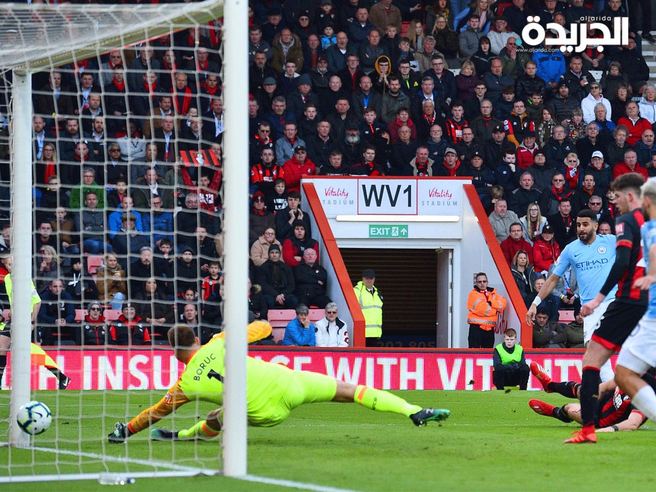 هدف النجم الجزائري رياض محرز