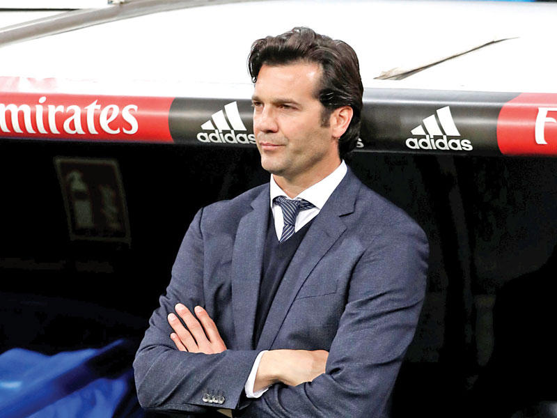  سانتياغو سولاري المدير الفني لريال مدريد