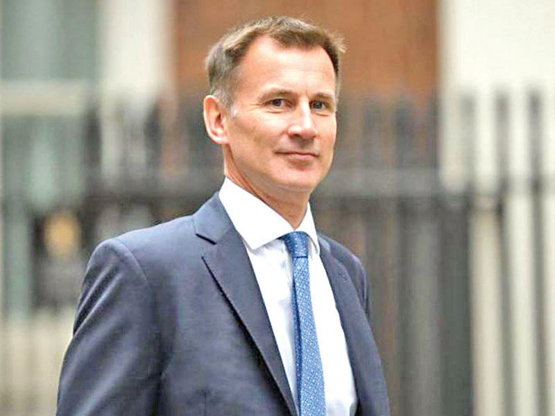 وزير الخارجية البريطاني جيريمي هانت