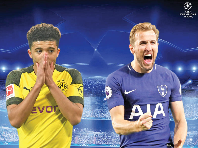 هاري كين و سانتشو نجم بروسيا دورتموند