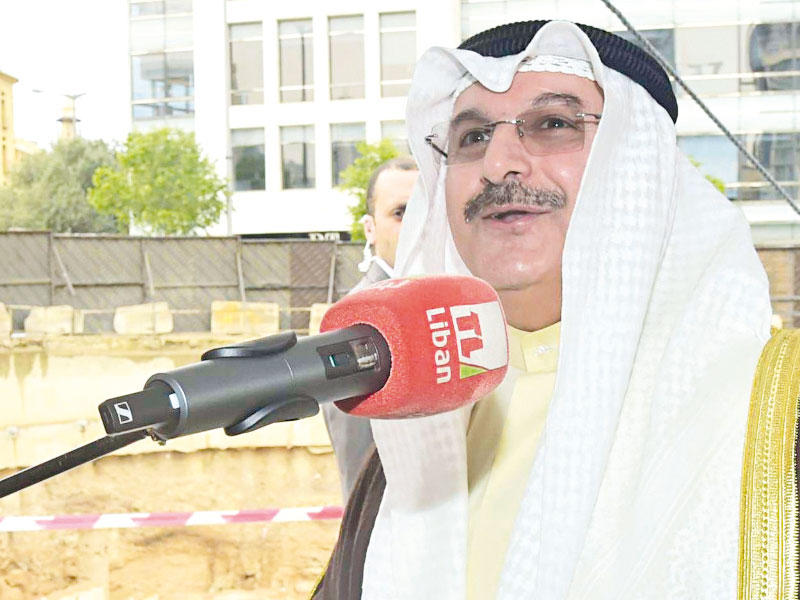   سفير الكويت في لبنان عبدالعال القناعي