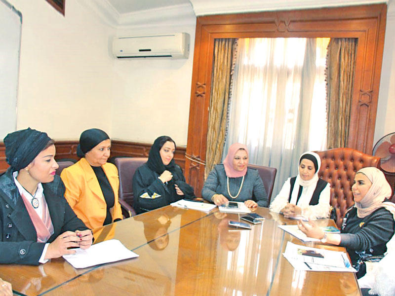 اجتماع لجنة المهندسات العربيات الاتحادية