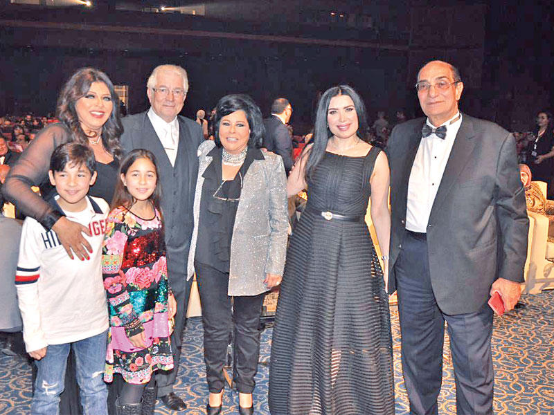 عدد من الفنانين في مهرجان شرم الشيخ للسينما الآسيوية