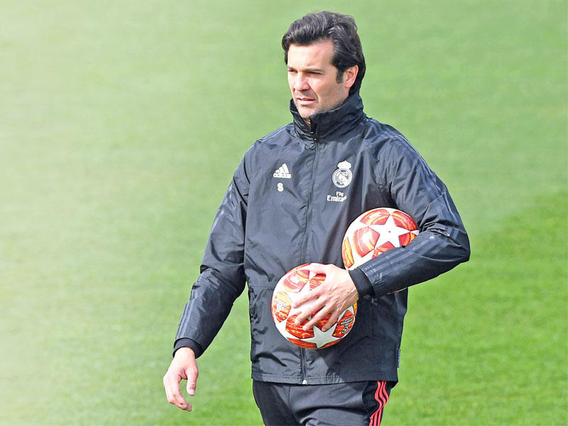 الأرجنتيني سانتياغو سولاري مدرب ريال مدريد