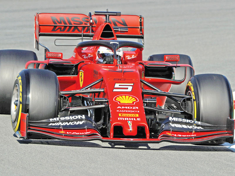 سيباستيان فيتيل سائق فيراري