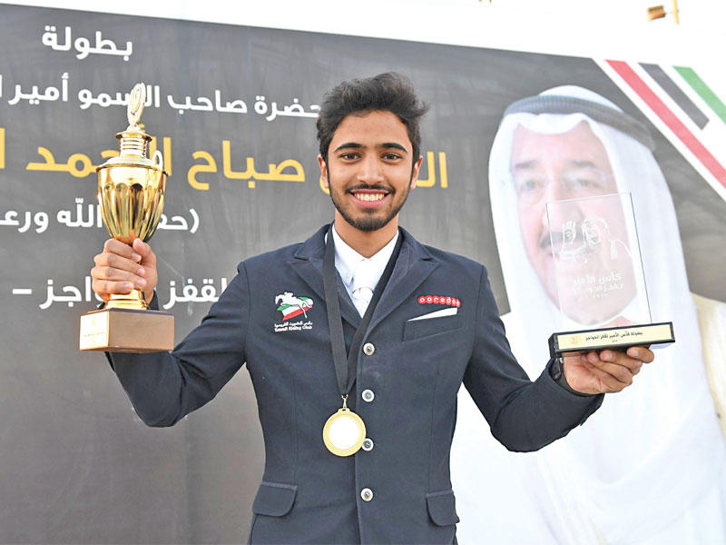 سفير Ooredoo الفارس الكويتي راكان الحساوي