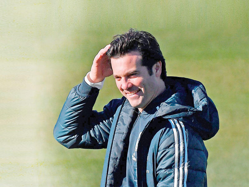  مدرب ريال مدريد، سانتياغو سولاري،