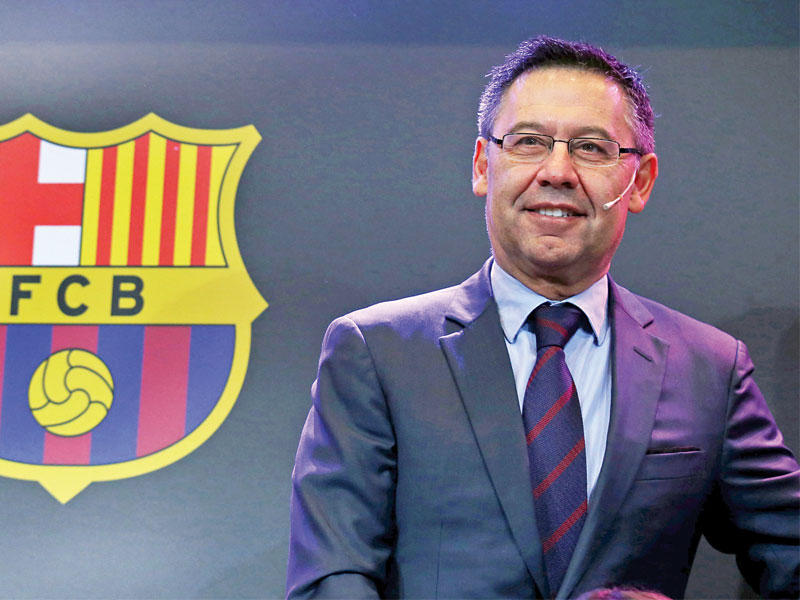 رئيس برشلونة، جوسيب ماريا بارتوميو