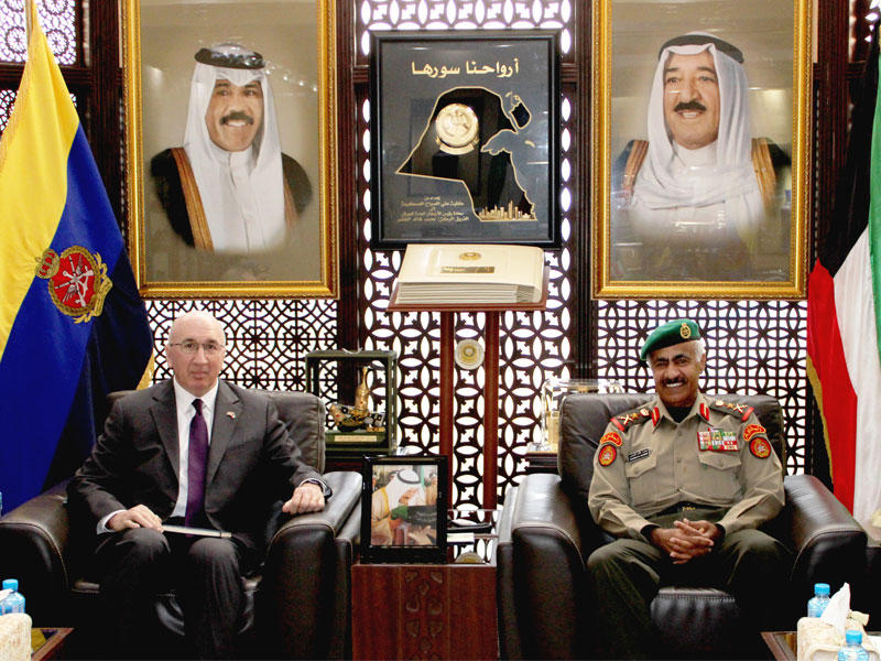 الخضر مستقبلاً المسؤول الأميركي