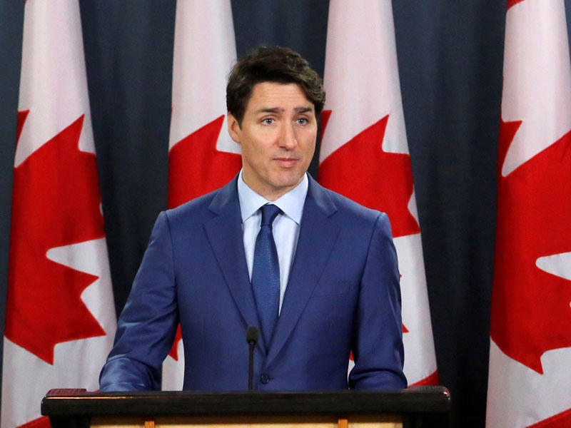  رئيس الوزراء الكندي الليبرالي جاستين ترودو