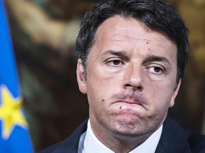 رئيس الوزراء السابق ماتيو رينزي