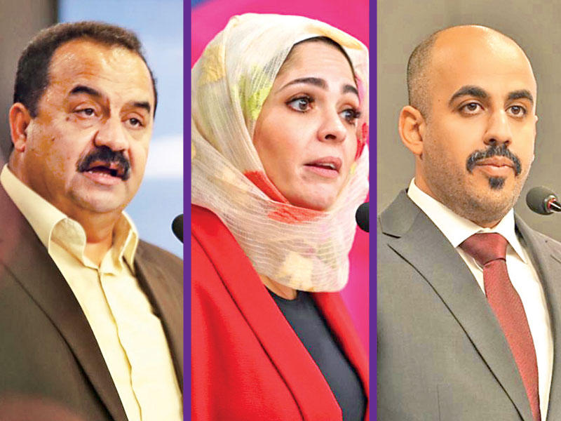 حسين المطوع و داليا تونسي و محمد الودرني