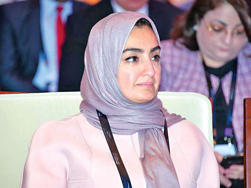 خلود الشهاب وكيلة وزارة المواصلات 