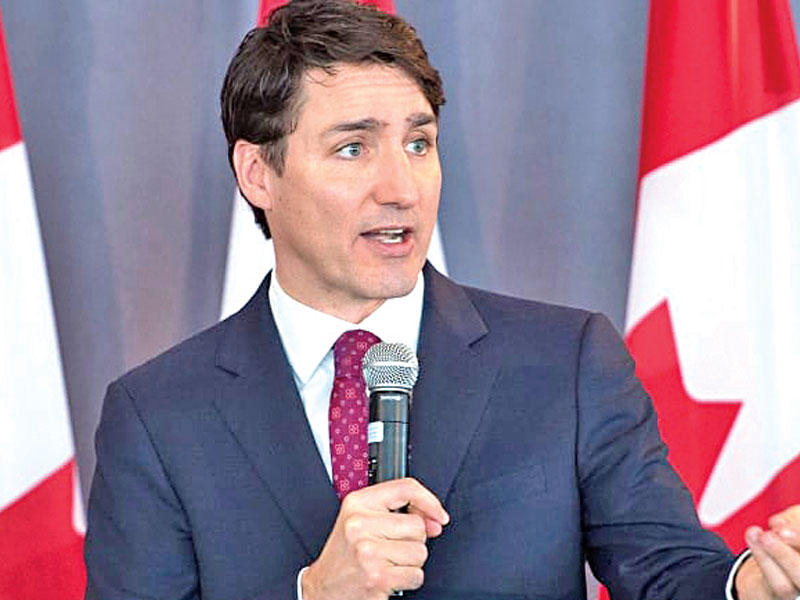 رئيس الوزراء الكندي جاستن ترودو