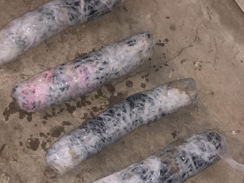 المخدرات المضبوطة