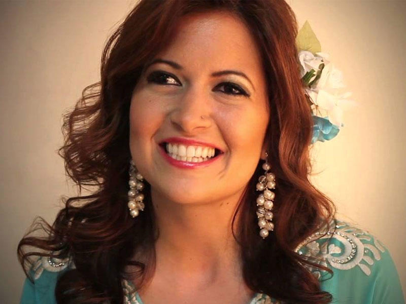 المطربة الأردنية فرح سراج 