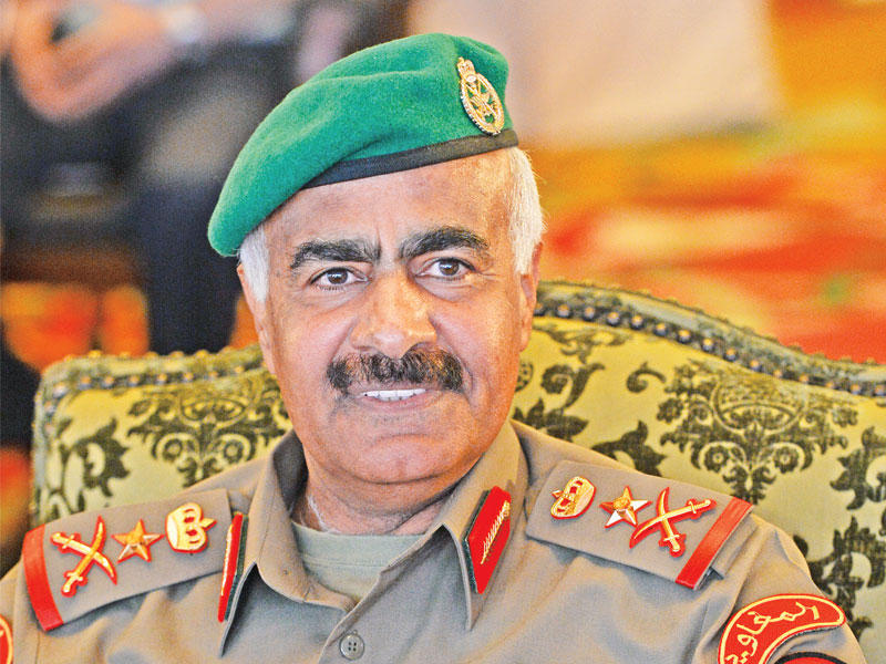 رئيس الأركان العامة للجيش الفريق الركن محمد الخضر