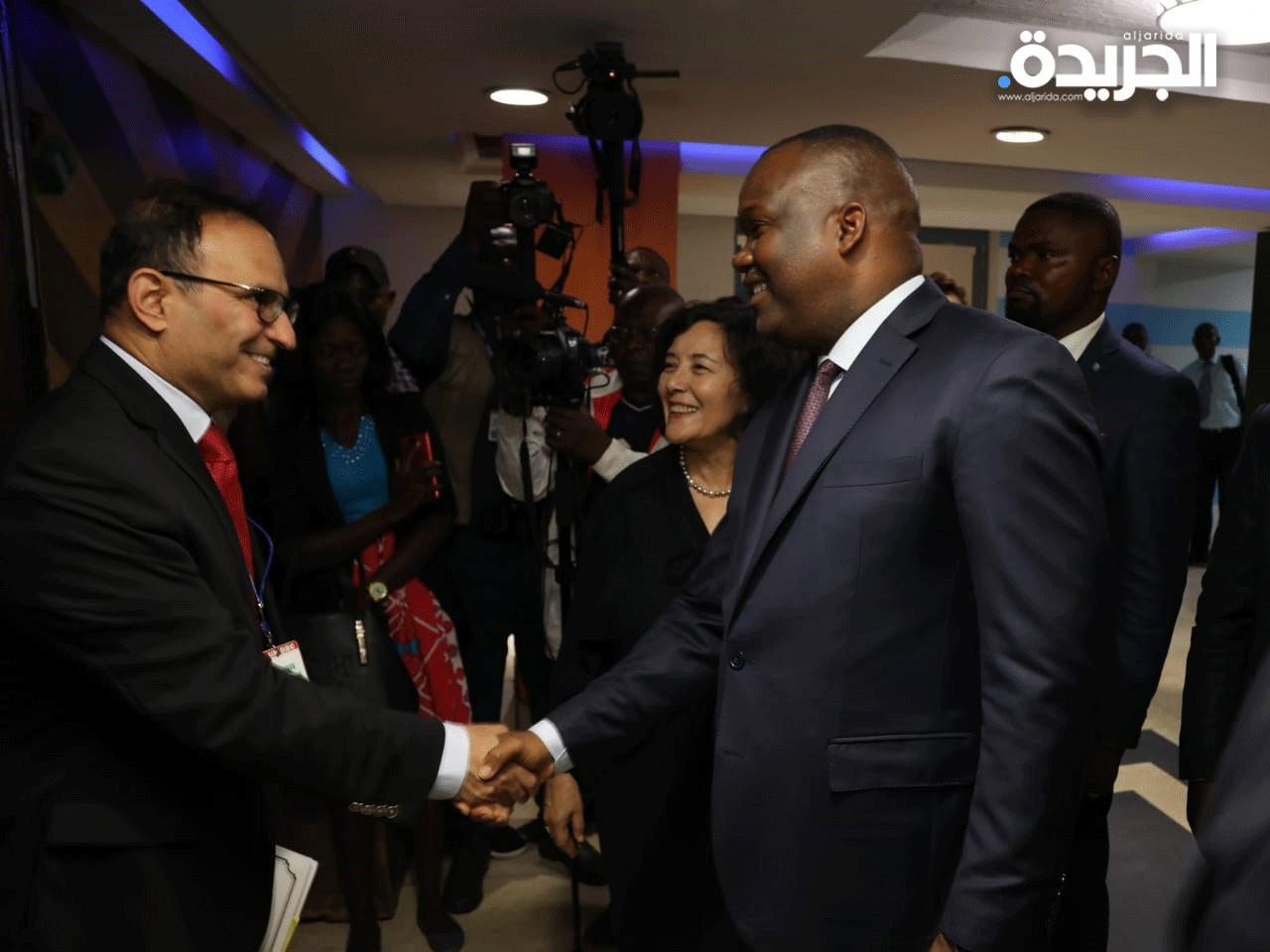 السفير العتيبي في زيارة سابقة لجمهورية الكونغو