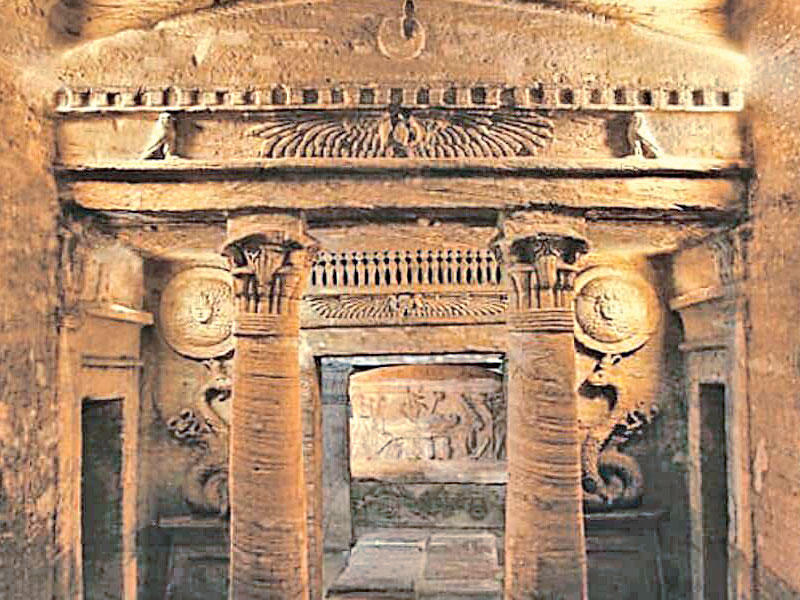 إحدى مقابر الورديان 