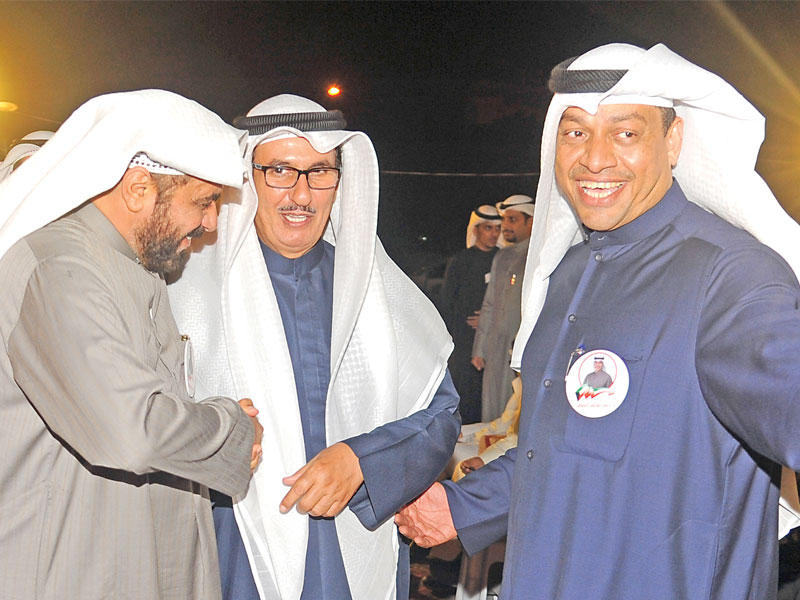 المطر مرحباً بالناخبين