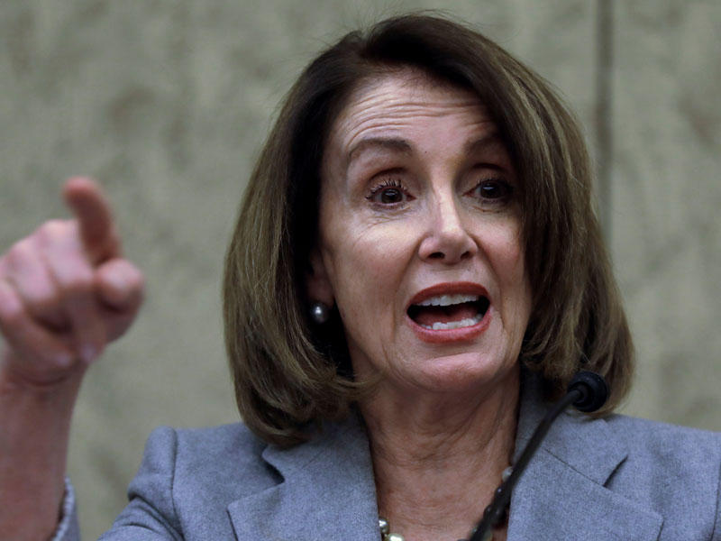  رئيسة مجلس النواب الأميركي  الديمقراطية نانسي بيلوسي 