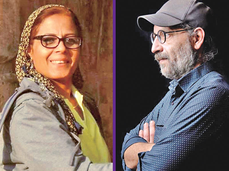 محمد خضر و جيهان سليمان 