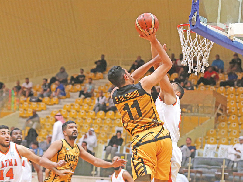 محاولة تسجيل قدساوية في سلة الكويت