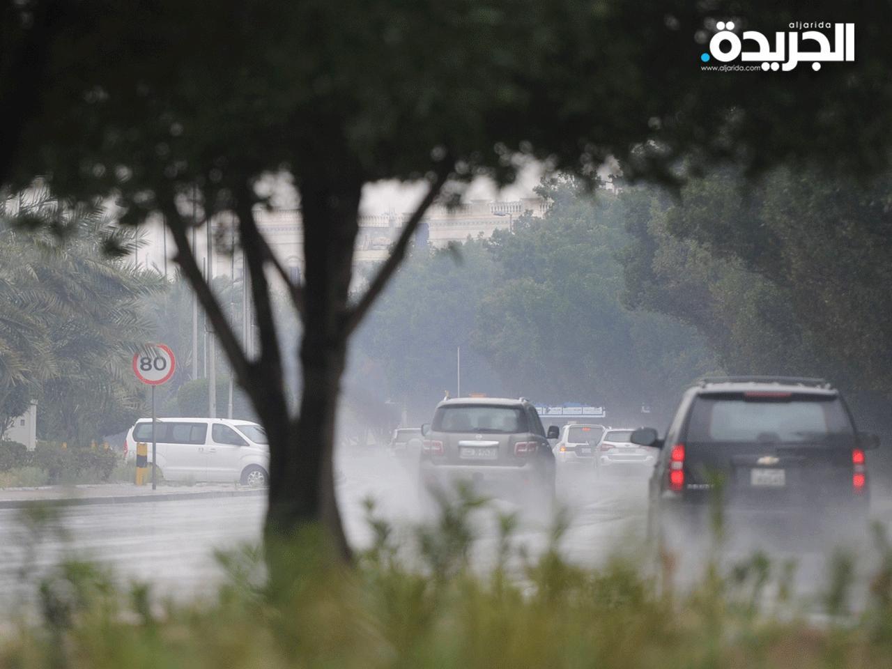 الأمطار في الكويت