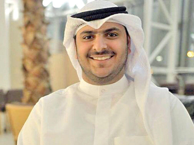 رئيس الاتحاد الوطني لطلبة الكويت فرع الجامعة سعود الكندري