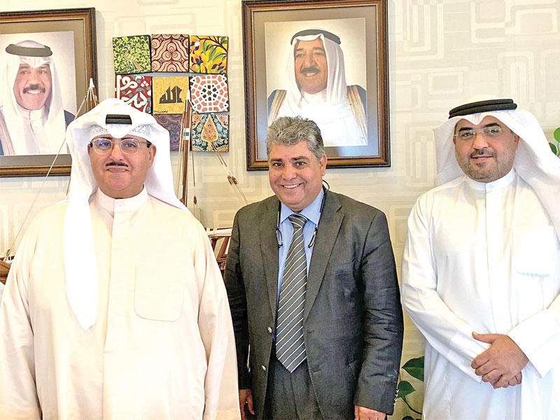 فهد المبارك مع فتح الله والفندي 