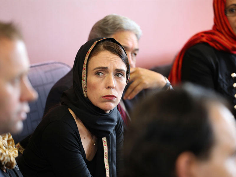 رئيسة الوزراء النيوزيلندية جاسيندا أرديرن