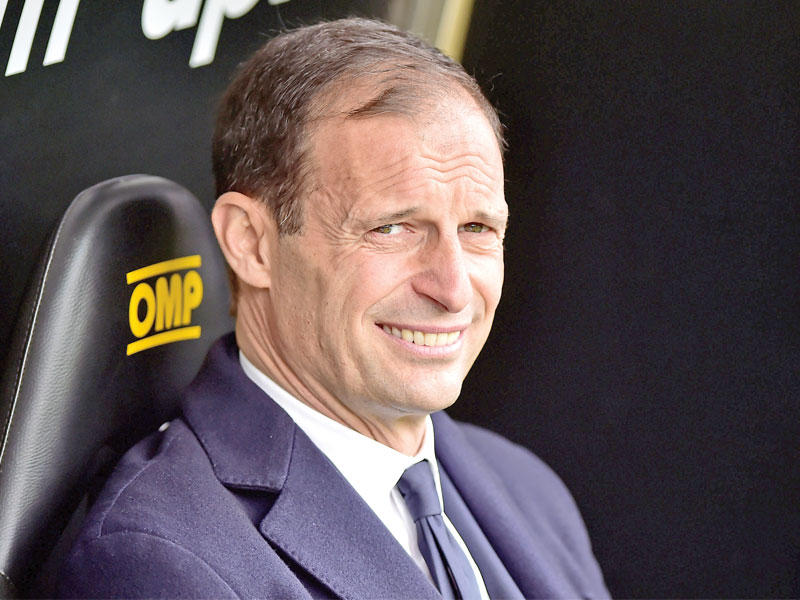 ماسيميليانو أليغري، مدرب فريق يوفنتوس