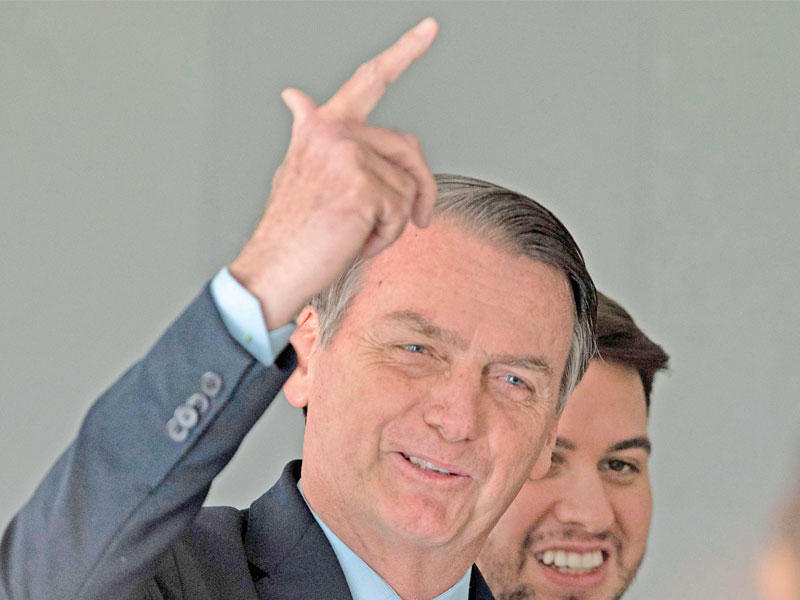 الرئيس البرازيلي اليميني المتطرف جاير بولسونارو