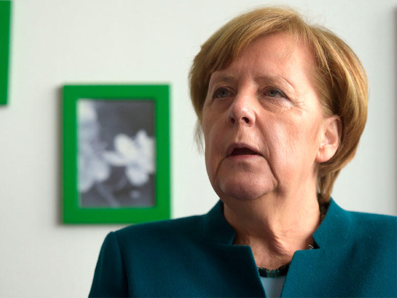 المستشارة الألمانية آنجيلا ميركل