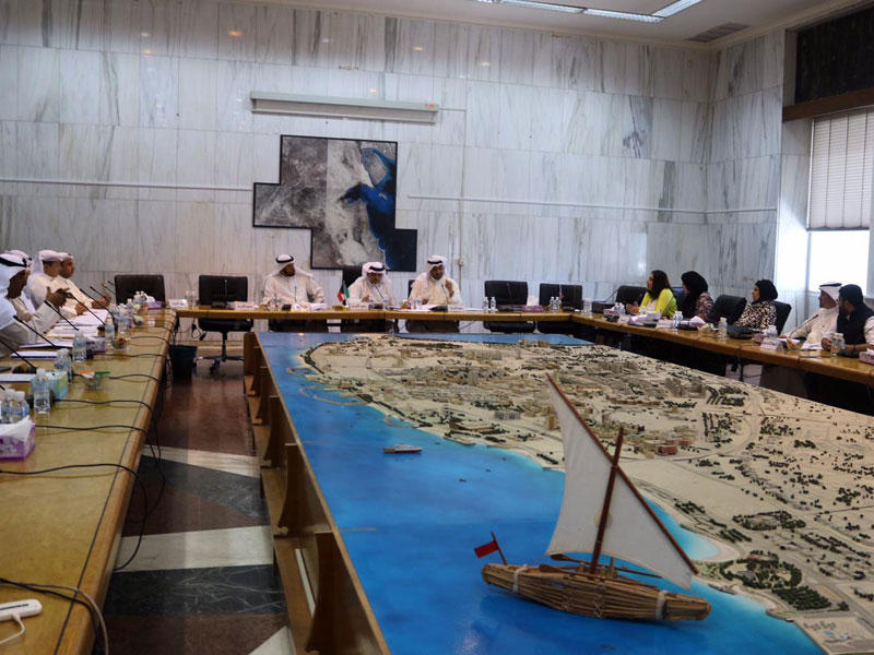 جانب من اجتماع لجنة محافظة العاصمة في البلديn